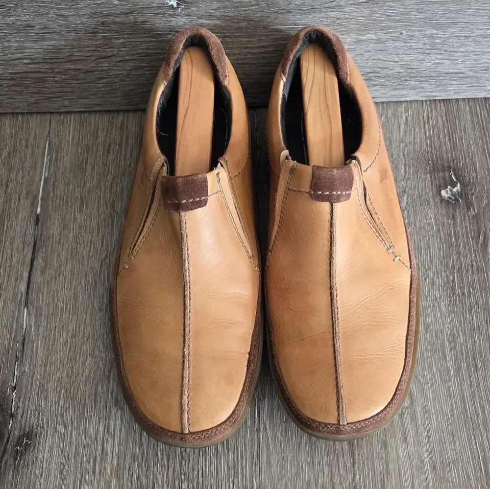 PIKOLINOS Roble Brown Two Tone Leather Upper Rubber Sole Shoe Size 42